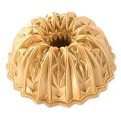 Moule Anti-adhésif|Moules À Gâteaux*NORDIC WARE Moule à Gâteau Bundt Crystal Gold