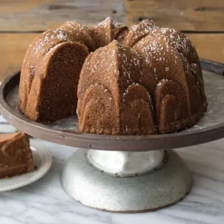 Moule Anti-adhésif|Moules À Gâteaux*NORDIC WARE Moule à Gâteau Bundt Fleur de Lys Toffee