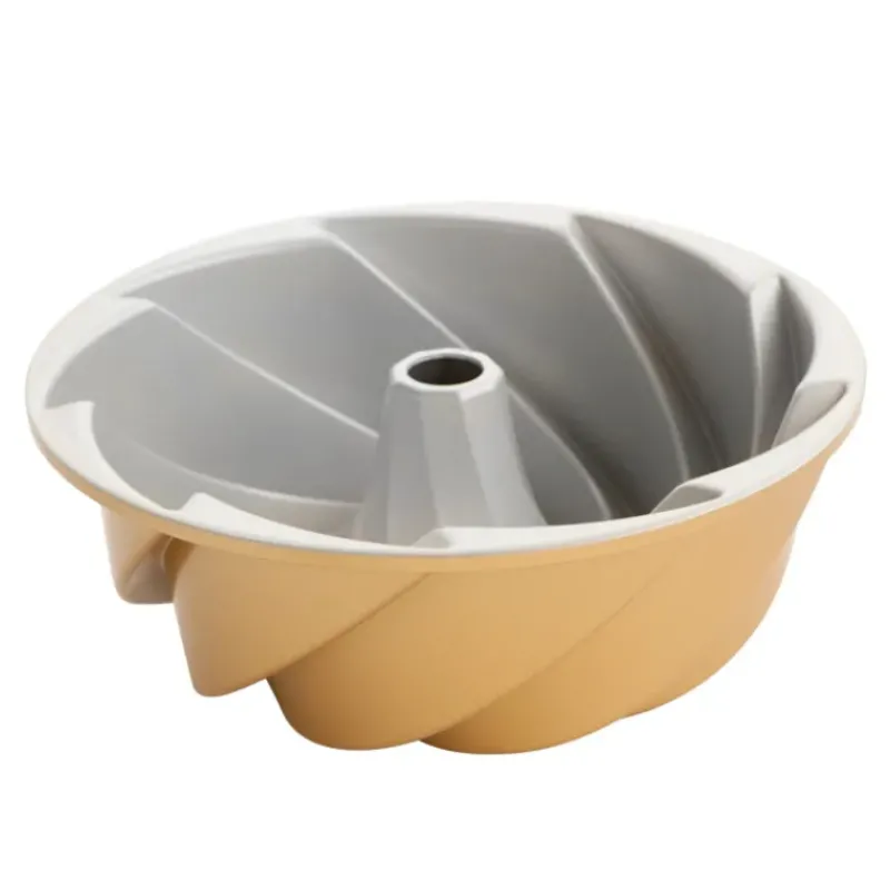 Moule Anti-adhésif|Moules À Gâteaux*NORDIC WARE Moule à Gâteau Bundt Héritage 2,5 L Gold