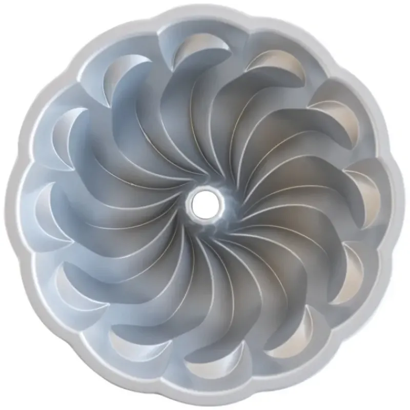 Moule Anti-adhésif|Moules À Gâteaux*NORDIC WARE Moule à Gâteau Bundt Pirouette Gold