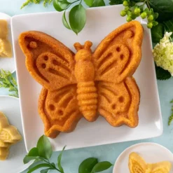 Moule Anti-adhésif|Moules À Gâteaux*NORDIC WARE Moule à Gâteau Papillon Pro Cast