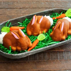 Moule Anti-adhésif|Moules À Gâteaux*NORDIC WARE Moule à Gâteaux Lapins (x6) Toffee