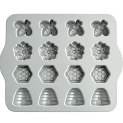 Moules À Gâteaux|Moule Anti-adhésif*NORDIC WARE Moule à Gâteaux Monde des Abeilles (x16) Toffee