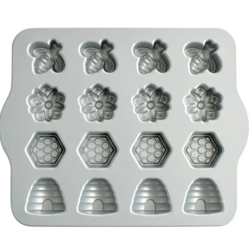 Moules À Gâteaux|Moule Anti-adhésif*NORDIC WARE Moule à Gâteaux Monde des Abeilles (x16) Toffee