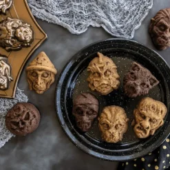 Moule Anti-adhésif|Moules À Gâteaux*NORDIC WARE Moule à Gâteaux Monstres (x8) Bronze