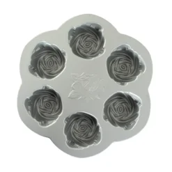 Moule Anti-adhésif|Moules À Gâteaux*NORDIC WARE Moule à Gâteaux Roses (x6) Toffee