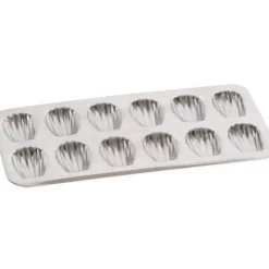Moule Fer Blanc|Moules À Gâteaux*GOBEL Moule 12 Madeleines Fer Blanc