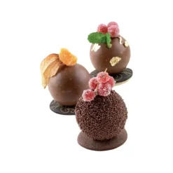 Pierre À Griller|Moule Silicone*SILIKOMART Moule 5 Sphères Silicone Ø 48 mm