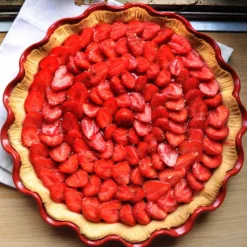 Plat De Cuisson|Moules À Gâteaux*EMILE HENRY Moule à Tarte en Céramique Ø 33 cm Grand Cru