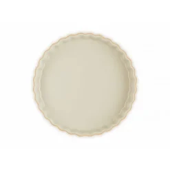 Plat De Cuisson|Moules À Gâteaux*LE CREUSET Moule à Tarte en Céramique 28 cm Volcanique
