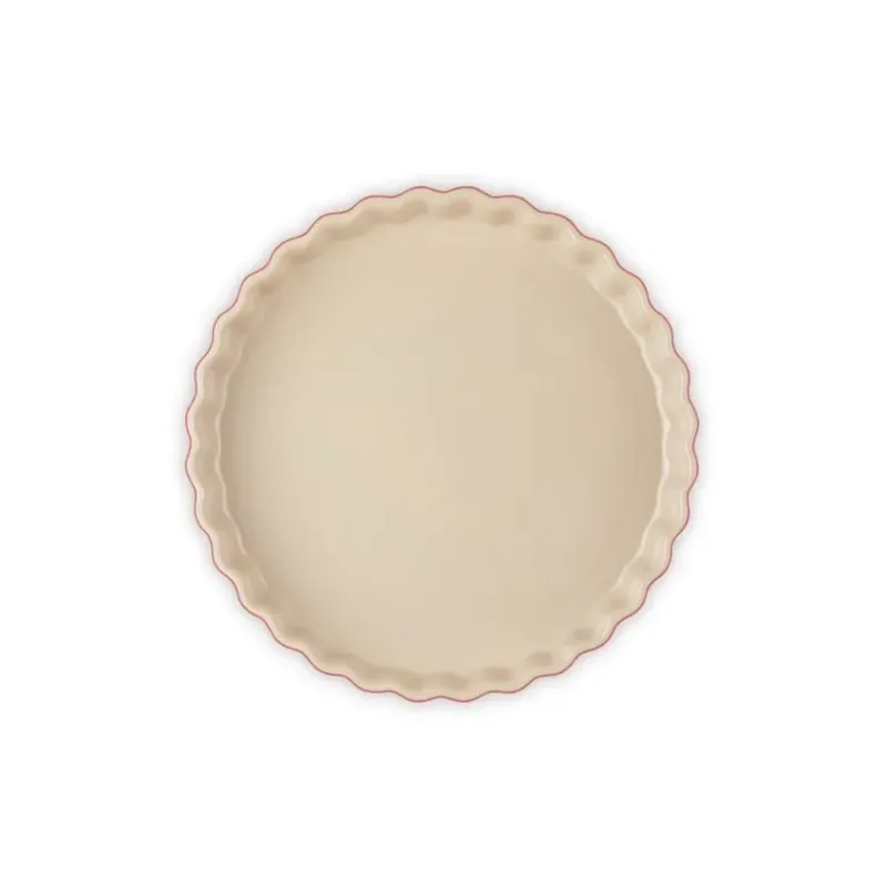 Plat De Cuisson|Moules À Gâteaux*LE CREUSET Moule à Tarte en Céramique 28 cm Cerise