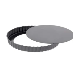 Moule Anti-adhésif|Moules À Gâteaux*DE BUYER Moule Anti Adhésif Tarte Cannelée Fond Amovible Ø 23 cm x H 2,8 cm