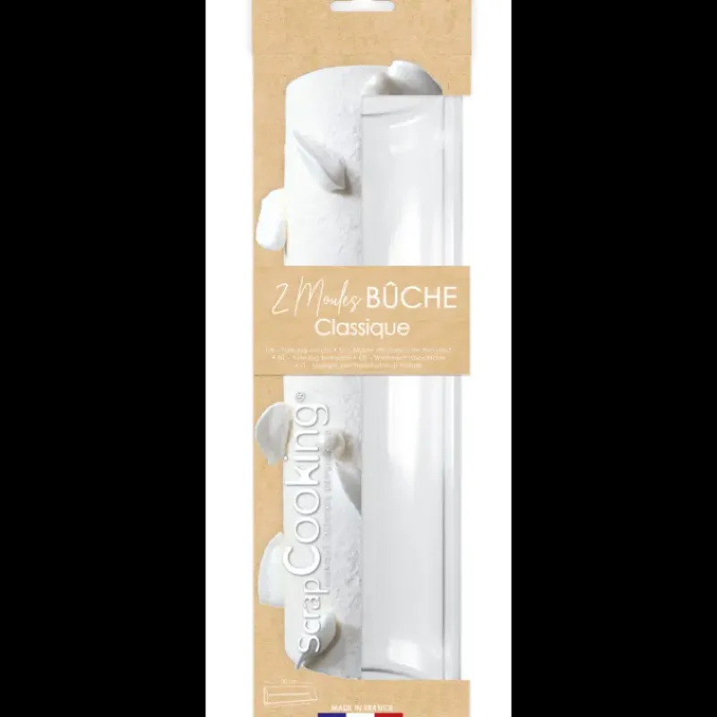 Moules À Gâteaux*SCRAPCOOKING Moule Bûche Classique 30 cm PET (x2)