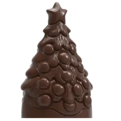 Moules À Chocolat*CHOCOLATE WORLD Moule Chocolat Aimanté Sapin de Noël 15 cm