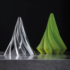 Moules À Chocolat*PAVONI Moule Chocolat Arbre Mini Twirl Ø 11,2 x H 15 cm (x2)