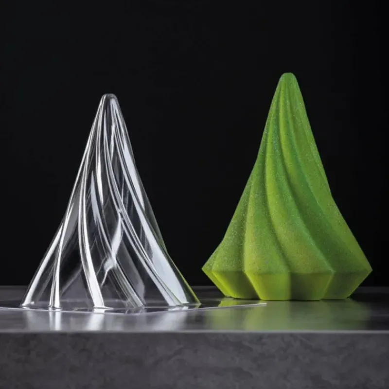 Moules À Chocolat*PAVONI Moule Chocolat Arbre Mini Twirl Ø 11,2 x H 15 cm (x2)