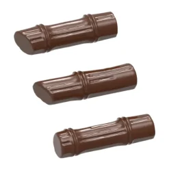 Moules À Chocolat*CHOCOLATE WORLD Moule Chocolat Bambou 5,2 x 1,55 cm x H 0,7 cm (x20)