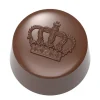 Moules À Chocolat*CHOCOLATE WORLD Moule Chocolat Bonbon Couronne Ø3 cm (x21)