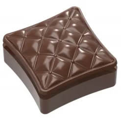 Moules À Chocolat*CHOCOLATE WORLD Moule Chocolat Bonbonnière Oreiller Chesterfield 117 mm (x2)