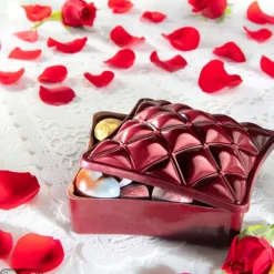 Moules À Chocolat*CHOCOLATE WORLD Moule Chocolat Bonbonnière Oreiller Chesterfield 117 mm (x2)