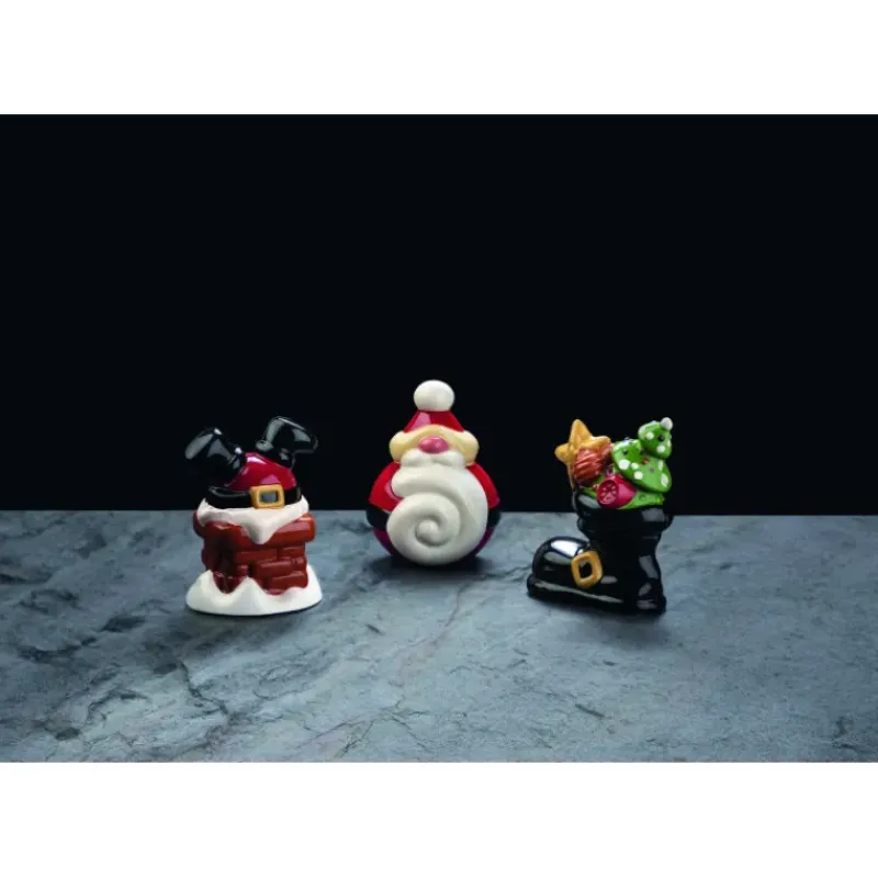 Moules À Chocolat*PAVONI Moule Chocolat Botte du Père Noël 16 x 8 cm x H 18 cm (x2)