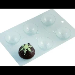 Moules À Chocolat*CUISINEADDICT Moule Chocolat Boule de Noël Flocon (x2)