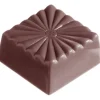Moules À Chocolat*CHOCOLATE WORLD Moule Chocolat Carré Strié (x32)