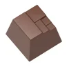 Moules À Chocolat*CHOCOLATE WORLD Moule Chocolat Carrés Superposés (x24)
