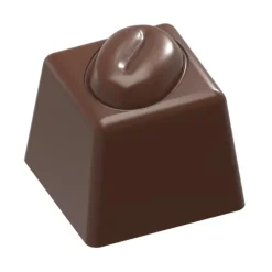 Moules À Chocolat*CHOCOLATE WORLD Moule Chocolat Cube Grain de Café 20 mm (x24)