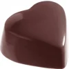 Moules À Chocolat*CHOCOLATE WORLD Moule Chocolat Cœur Haut Plat 3,5 x 3,1 cm (x24)