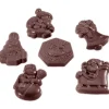 Moules À Chocolat*CHOCOLATE WORLD Moule Chocolat Figurines de Noël (x24)