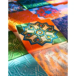 Moules À Chocolat*CHOCOLATE WORLD Moule Chocolat Mosaïque Orientale 99,5 mm (x2)