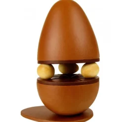 Moules À Chocolat*PAVONI Moule Chocolat Oeuf Deck 13,5 x 10 cm x H 16,5 cm (x2)