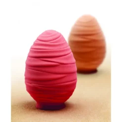 Moules À Chocolat*PAVONI Moule Chocolat Oeuf Ramsès Ø 14 x H 20 cm (x2)