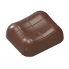 Moules À Chocolat*Chocolat Form Moule Chocolat Rectangle Rayé 35x31 mm (x21)