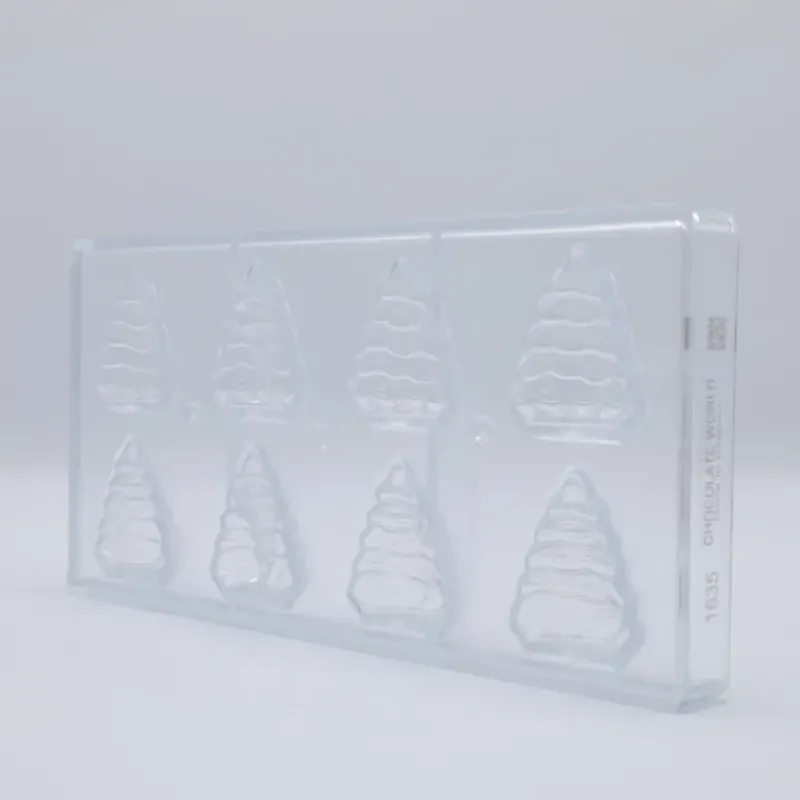 Moules À Chocolat*CHOCOLATE WORLD Moule Chocolat Sapin de Noël (x8)