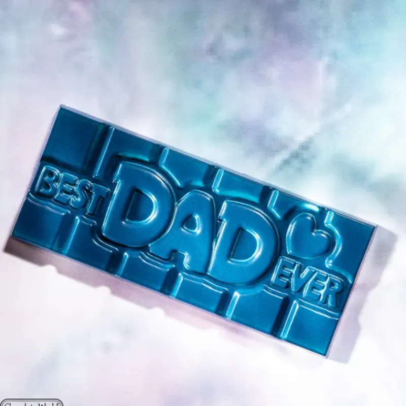 Moules À Chocolat*CHOCOLATE WORLD Moule Chocolat Tablette Best Dad Ever (x4)