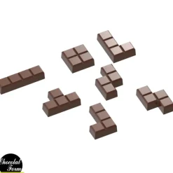 Moules À Chocolat*Chocolat Form Moule Chocolat Tetromino (x14)