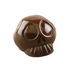 Moule Silicone*SILIKOMART Moule Chocolat Tête de Mort Halloween 12 Empreintes