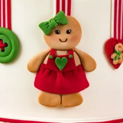 Moule Silicone*KAREN DAVIES Moule en Silicone Bonhommes Pain d'Épices de Noël