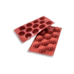 Moule Silicone*SILIKOMART Moule mini brioches professionnel en silicone