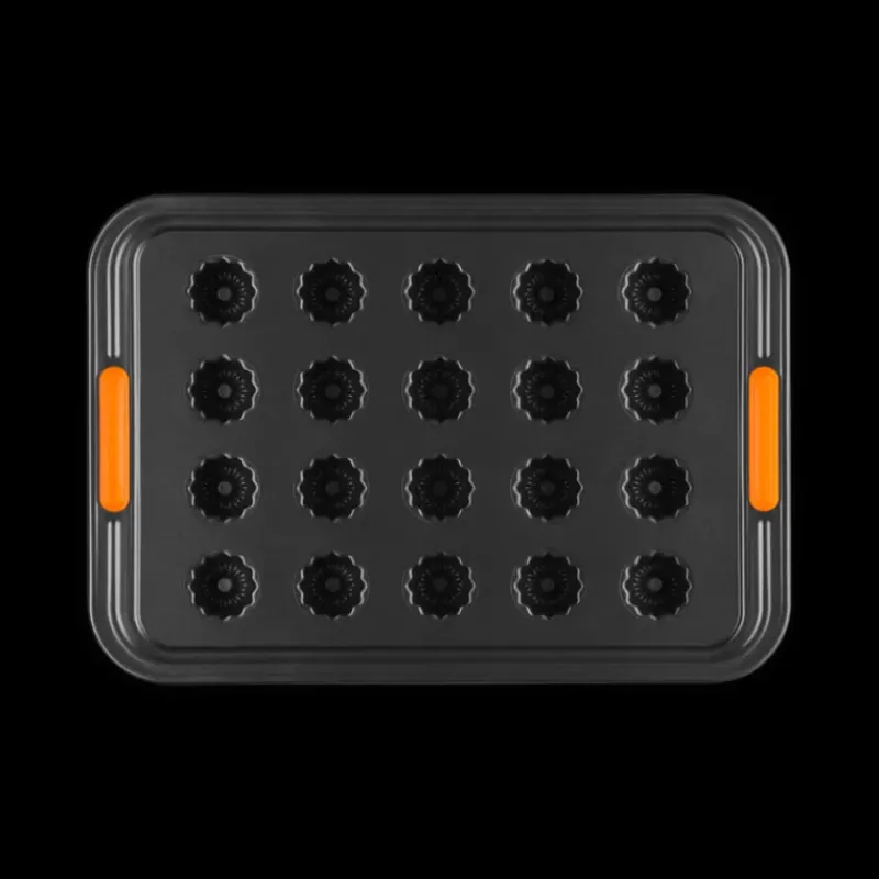 Moule Anti-adhésif|Moules À Gâteaux*LE CREUSET Moule Mini-Cannelés Anti-Adhésif 20 Empreintes 38,7 x 26,9 cm