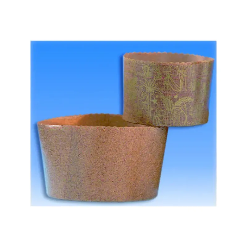 Moules À Gâteaux|Moules En Papier*MALLARD FERRIERE Moule Panettone en Papier 15,5 cm x H 11 cm (x200)