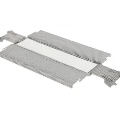Moules À Gâteaux*DE BUYER Moule Pâté en Croûte Inox Perforé Pliable 48 x 9 cm x H 8,5 cm