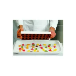 Moule Silicone*SILIKOMART Moule Pâte de Fruit Fraise 24 empreintes 10ml Professional