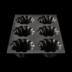 Moule Anti-adhésif|Moule Silicone*FLEXIPAN DEMARLE Moule Silicone 6 Briochettes Ø 8 cm