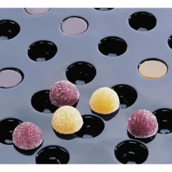 Moule Silicone*FLEXIPAN Moule Silicone 70 Demi-sphères 3 cm x H 1,8 cm