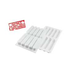 Moule Silicone*SILIKOMART Moule Silicone 10 Eclairs 13x2,5 cm Professional