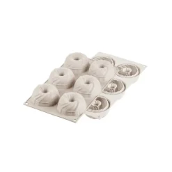 Moule Silicone|Moules À Gâteaux*SILIKOMART 3D DESIGN Moule Silicone 6 Intreccio Ø 7,5 cm x H 3,5 cm