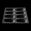Moule Silicone|Moule Anti-adhésif*FLEXIPAN DEMARLE Moule Silicone 8 Madeleines 8 x 4,5 cm